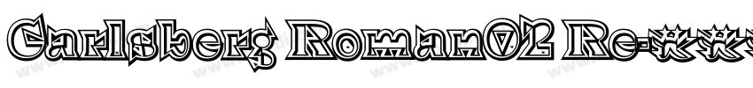 Carlsberg Roman02 Re字体转换 Carlsberg Roman02 Re字体转换